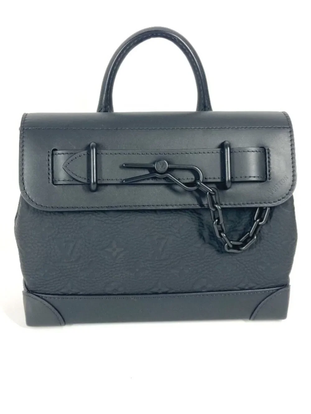 LOUIS VUITTON M24436 Taurillon Steamer PM / 2WAY Shoulder Crossbody, Handbag